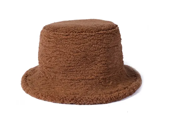 Индивидуальные дизайнерские пушистые шляпы ведра
