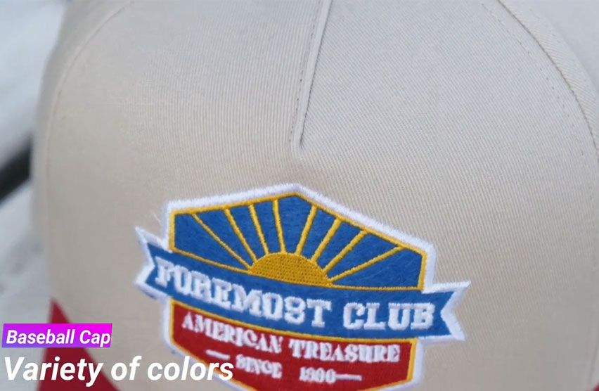 Изготовленный на заказ логотип вышивки регулируемый 5 панелей средний профиль 2 тона спорт бейсболки шляпы
