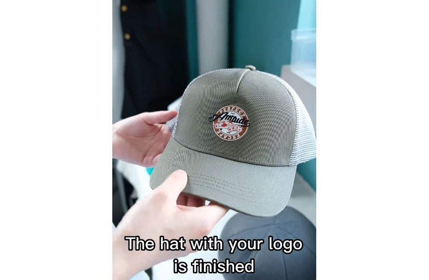 Как тепло печати вашего логотипа на грузовика шляпы