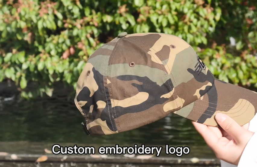 Оптовая изготовленная на заказ бейсболка армии камуфляжа панели логотипа 6 вышивки военная