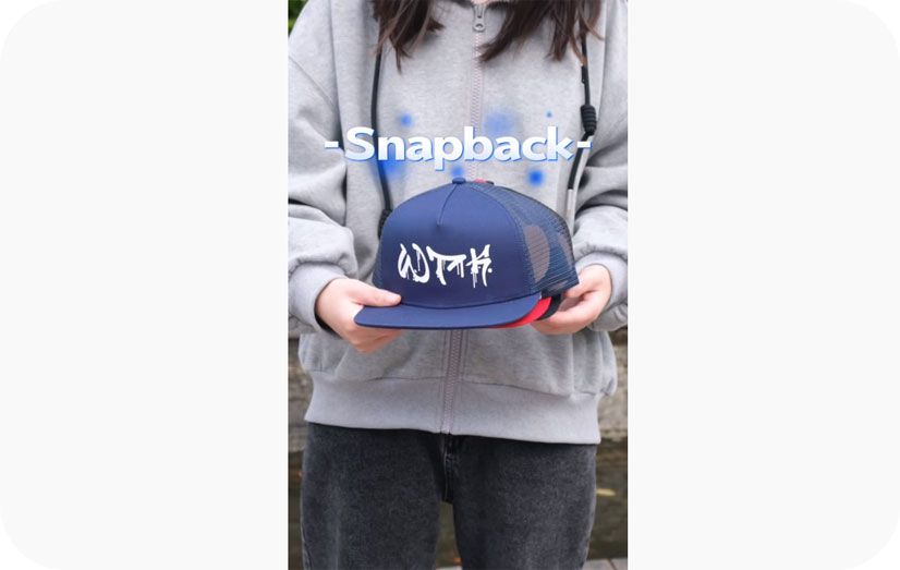 Отображение видео пользовательских 5 панель Черная сетка Назад Snapback шляпы шапки