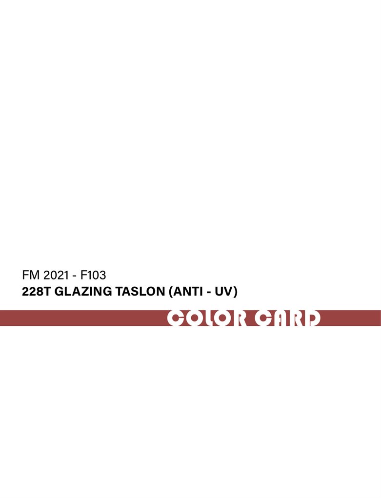 FM2021-F103 228T Остекление Taslon(Anti-UV)
