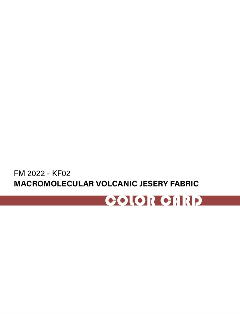 FM2022-KF02 Макромолекулярный вулканический Джесери