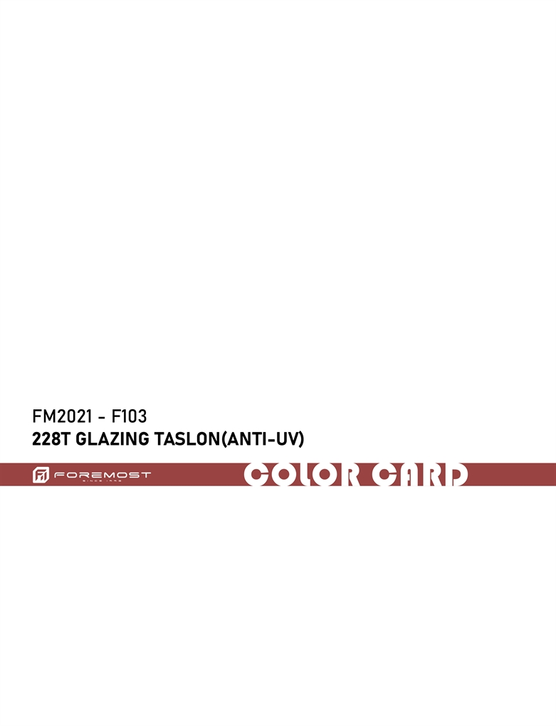 FM2021-F103 228T Остекление Taslon - Anti UV